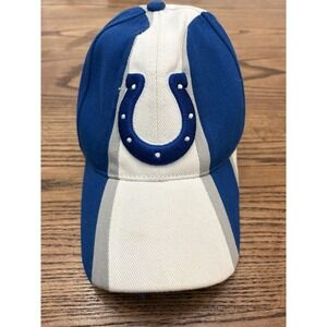 Vintage Y2K Indianapolis‎ Colts Reebok NFL Equipment Strapback Hat Cap One Size